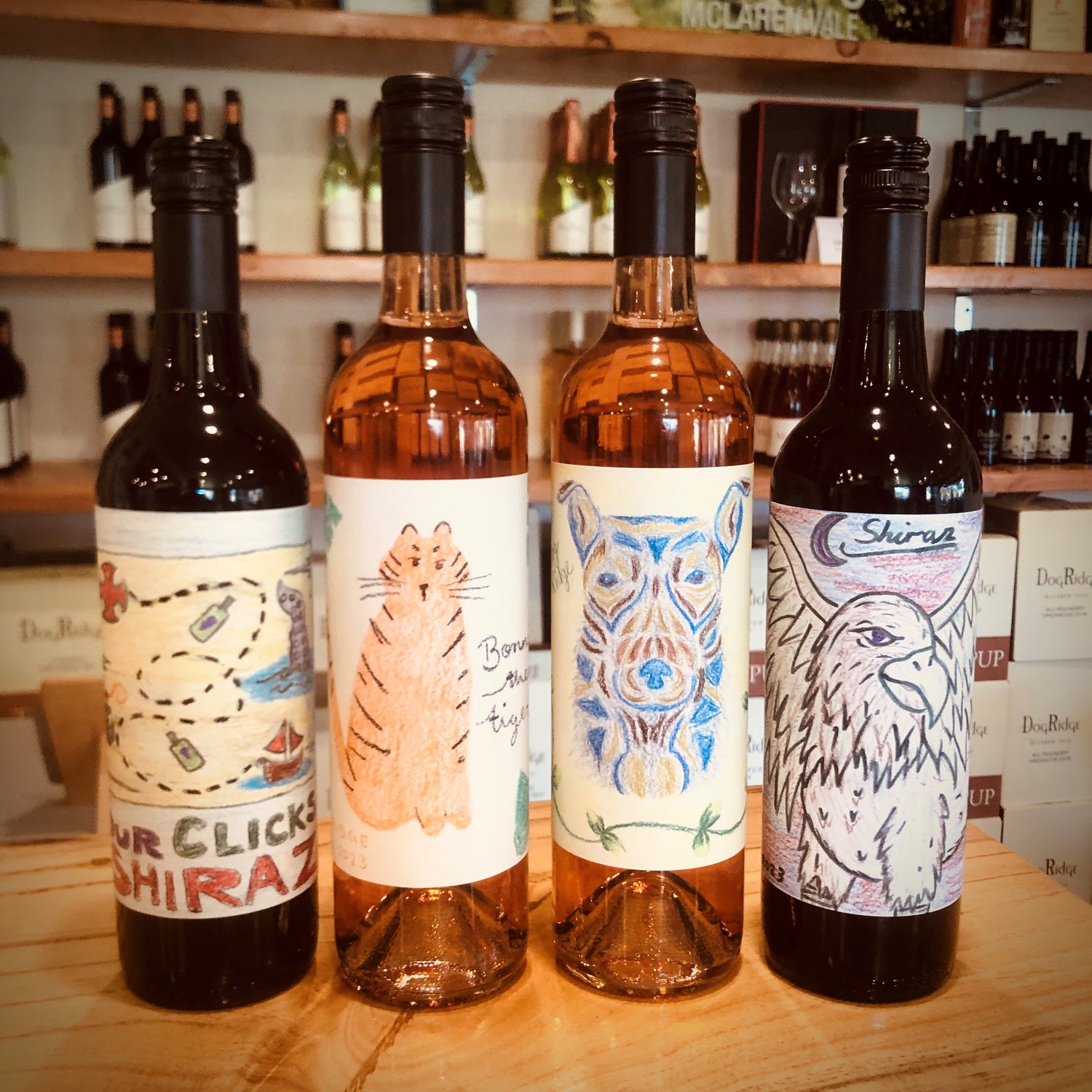 Label-making at DogRidge